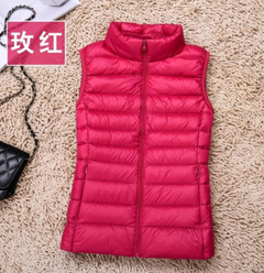 Stylish Women's Puffer Vest - Lightweight & Chic (One Piece)