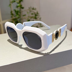 Trendy Oversized Polygon Sunglasses for Street Style