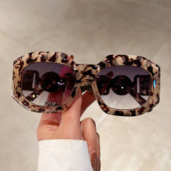 Trendy Oversized Polygon Sunglasses for Street Style